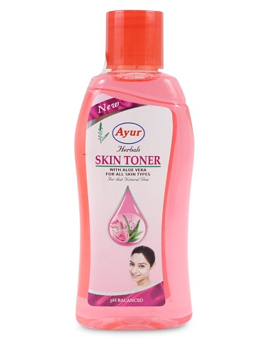 ayur skin toner effect