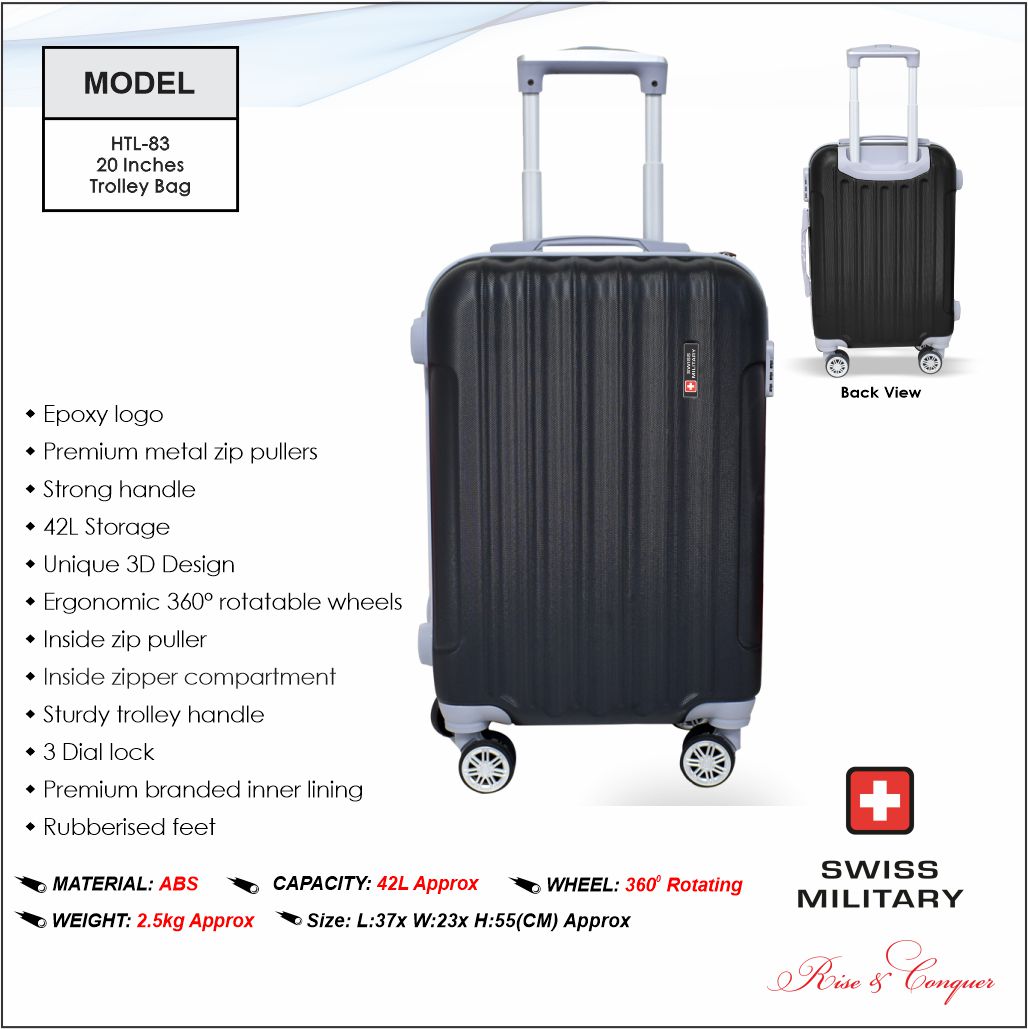 swiss military htl 83 20 in trolley bag